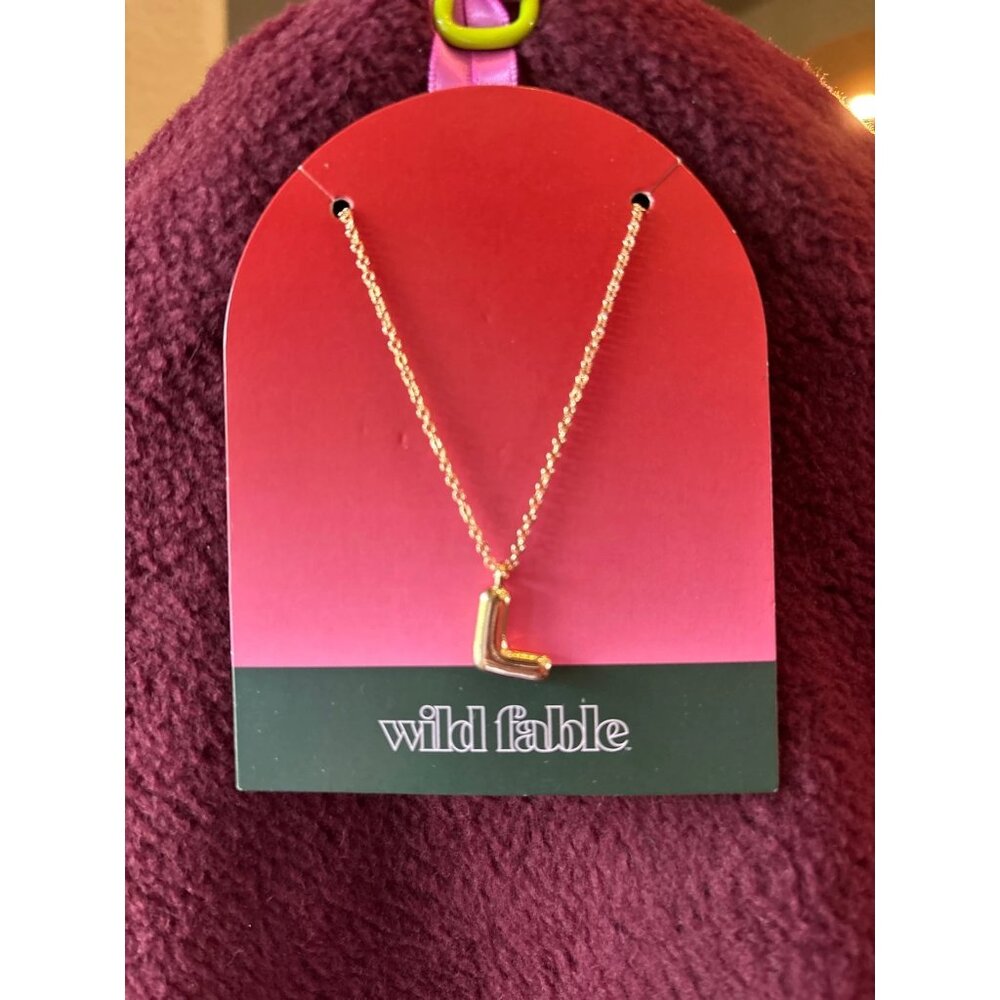 Initial Necklace-NWT